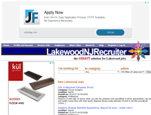 Tablet Screenshot of lakewoodnjrecruiter.com